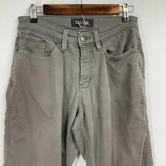 DU/ER Men's No Sweat NX2 5 Pocket Stretch Cotton Taper Denim Jeans Size 28‎ - Picture 4 of 14